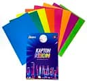 Картон цветной неоновый Family Line, А4, 8 листов