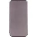 Кожаный чехол-книжка Classy для Oppo A58 4G Серый