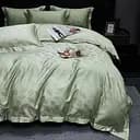 Комплект постільної білизни Soho Boutique євро Leaves Olive (A130101)