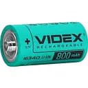 Аккумулятор Videx Li-ion 16340 без защиты 800 mAh bulk 1 шт. (16340/800/1B)