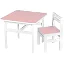 Дитячий столик DS-SP04 зі стільчиком у плівці рожевий