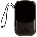 Внешний аккумулятор Baseus Qpow 20000 mAh 22.5w встроенный кабель USB-C (PPQD-I01) черный