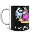 Кухоль GeekLand Амонг Ас Among Us Один з нас Friends AU.02.551 330 мл білий