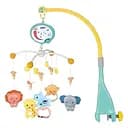 Музыкальная карусель HL 2020-43 Животные с погремушками и прорезывателем разноцветный