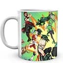 Кухоль GeekLand Моя геройська академія My Hero Academia Персонажі на тлі вибуху MHA 02.521 330 мл білий