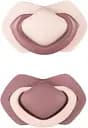 Силиконовая симметричная пустышка Canpol babies Pure Color, розовый, 18+ мес., 2 шт. (22/646_pin)