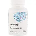 Гамма-аміномасляна кислота Thorne Research PharmaGABA-100, 60 капсул