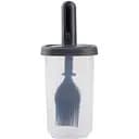 Щітка кондитерська Violet House Anthracite з контейнером (0520 ANTHRACITE /сил. тримач для)