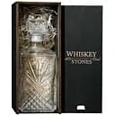 Подарунковий набір віскі Whiskey Stones №11 графин Selecta в дерев'яному пеналі