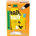 Набор влажных кормов для взрослых кошек Half & Half кусочки с лососем в желе 600 г (6 шт. х 100 г)