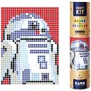 Картина по номерам стикерами Умняшка Робот синий (R2D2) 33х48 см 1200 стикеров 1876