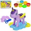 Детский набор пластилина "Единорог" MK 4989 серии "My little horse" 6 баночек пластилина