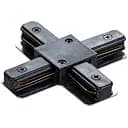 Соединитель Videx для шинопроводов крестообразный черный (VL-TRF-CTX-B)