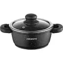 Кастрюля Ardesto Gemini Anzio со стеклянной крышкой черная 1.2 л (AR2412GE)