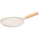 Сковорода для млинців з бортиками різної висоти 23,5 см, бежевий Breakfast HP39579W