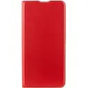 Кожаный чехол-книжка Getman Elegant (PU) для Xiaomi Redmi 12 Красный