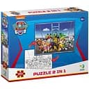 Дитячі Пазли 2 в 1 Paw Patrol Відчайдушна команда DoDo 200162 60 елементів