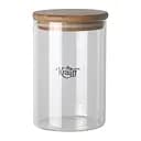 Банка для сыпучих продуктов Krauff с бамбуковой крышкой 800 мл (31-289-015)