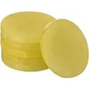 Набір підставок під чашки J-line жовтий 6 шт. (12936)