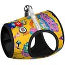 Шлея для собак мягкая Waudog Clothes Рик и Морти 3, с QR паспортом, XS3, 32-35х22-24 см (2903-0282)