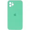 Чохол Epik Silicone Case Square Full Camera Protective AA для Apple iPhone 11 Pro Max 6.5 Зелений/Spearmint