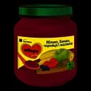 Фруктове пюре Milupa Pouch Яблуко-чорниця-банан-малина, 125 г