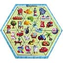 Деревянный пазл-головоломка Ассорти Ubumblebees (ПСФ125) PSF125, 24 детали