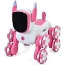 Радіокерована іграшка Тварина MD573A з музикою, світлом і програмуванням 36 см рожева