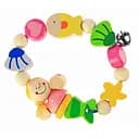 Погремушка деревянная Heimess Русалка 734860