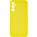 Чехол Lakshmi Silicone Cover Full Camera AAA для Samsung Galaxy S24+ Желтый/Yellow