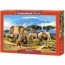 Пазл Castorland Слони на Кіліманджаро 1000 ел. (С-103188)