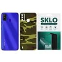 Захисна плівка SKLO Back (тил) Camo для TECNO Camon 19 Pro Коричневий / Army Brown