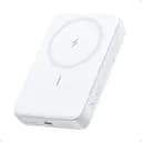 Магнітний Magsafe павербанк Anker A1684 10000 mAh з бездротовою зарядкою для iPhone УМБ білий