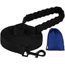 Поводок для собак Barksi Active с мягкой ручкой 15 м х 2.5 см черный