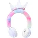 Наушники FG240430009Q, плюшевые, Bluetooth 5.0, дальность действия до 10 метров, 6-8 часов работы, белые.