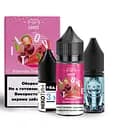 Набор компонентов для самозамеса солевой заправки заправки для вейпа Flavorlab Love it 30 мл, 0-50 мг Watermelon Strawberry Cherry Арбуз Клубника Вишня (15417)