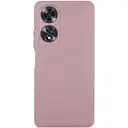 Чохол TPU Getman Liquid Silk Full Camera для Oppo A60 4G Рожевий / Pink Sand