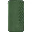 Шкіряний чохол-книжка GETMAN Cubic (PU) для Oppo A58 4G Зелений