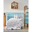 Комплект постельного белья для младенцев в кроватку Karaca Home My car 2018-1 белый (2000022086967)