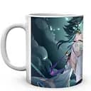 Кружка GeekLand Genshin Impact Геншин Импакт Сяо GN 02.513 330 мл белая