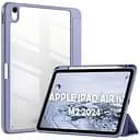 Чохол-книжка BeCover Soft Edge TPU з кріпленням Apple Pencil для Apple iPad Air 11" M2/M3 2024/2025 Purple (711707)