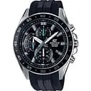 Водонепроникні кварцові наручні годинники Casio оригінал Японія Edifice EFV-550P-1AVUEF з полімерним ремінцем