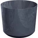 Горшок для цветов Prosperplast Tubo Beton Effect 0.7 антрацит (67566-433)