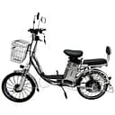 Электровелосипед Minako V4 PRO двухместный 500W/60V/18Ah с задним амортизатором серый