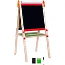 Дерев'яний мольберт Viga Toys двосторонній магнітний із папером (50952)
