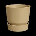 Горшок Elho greenville round бежевый 16 см (537951)