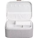 Шкатулка-органайзер для украшений Yiwu 15.5x11.5x8.5 см серая HP-5-37BE