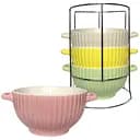 Набір S&T 4 миски на стійці 680 мл (021-04-67)