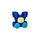 Машинка із гуми Кумедна англійська абетка, 624/26 шт. в коробці (В асортименті)