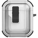 Футляр протиударний Locking Button для навушників Airpods 1/2 White